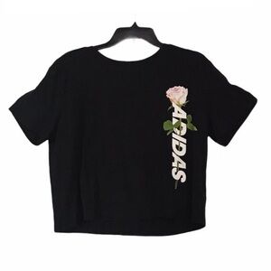 Adidas Black Crew Neck T-Shirt